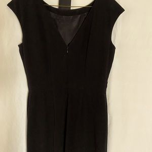 Sleek black dress for special occasions